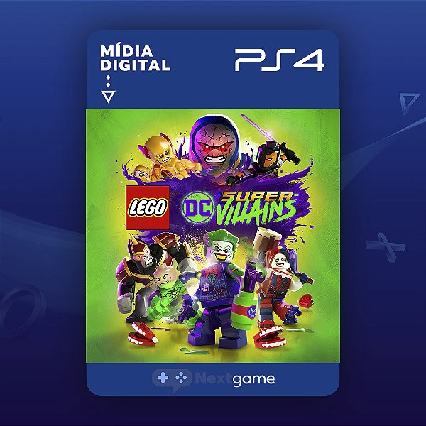 Lego DC Super-Vilões Para PS4 - Mídia Digital