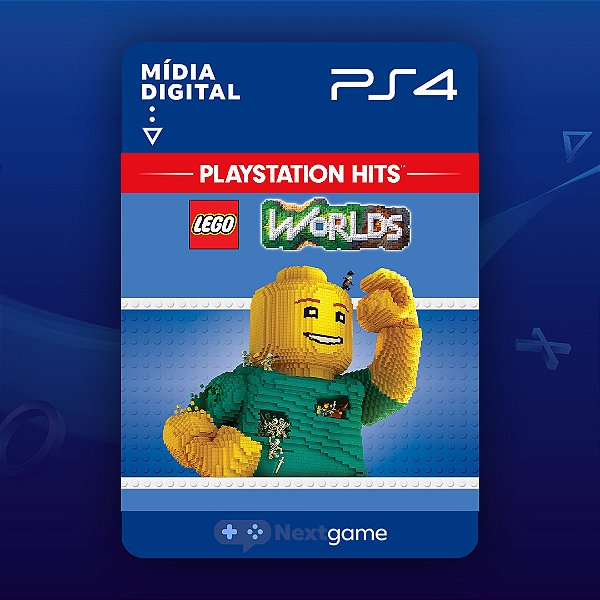 Lego Worlds Para PS4 - Mídia Digital