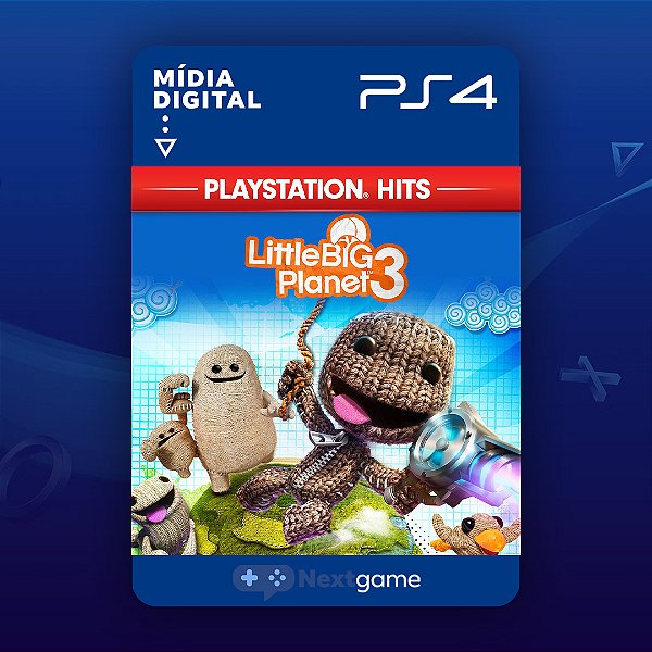 Littlebigplanet 3 Para PS4 - Mídia Digital