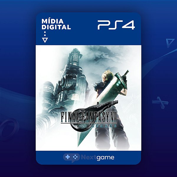 Final Fantasy VII Remake Para PS4 - Mídia Digital