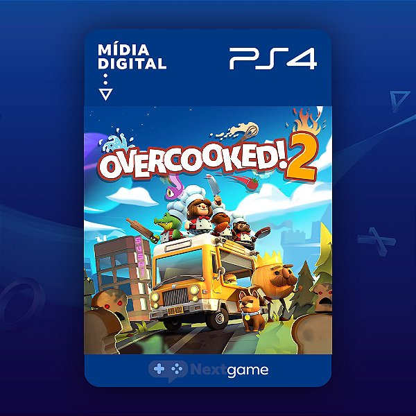 Overcooked! 2 Para PS4 - Mídia Digital