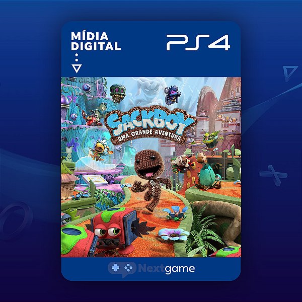 Sackboy: Uma Grande Aventura Para PS4 - Mídia Digital