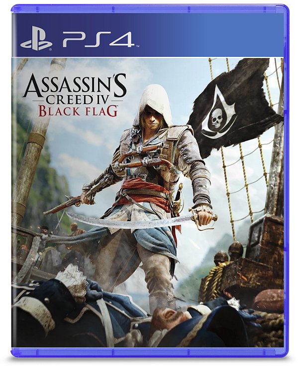 Assassin's Creed IV Black Flag Para PS4 - Mídia Digital