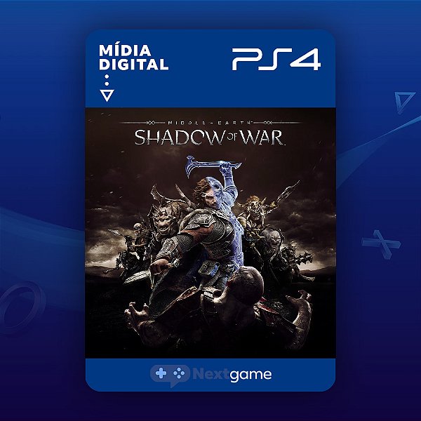 Terra-Média: Sombras Da Guerra Para PS4 - Mídia Digital