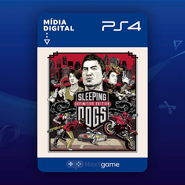 Sleeping Dogs Definitive Edition Para PS4 - Mídia Digital