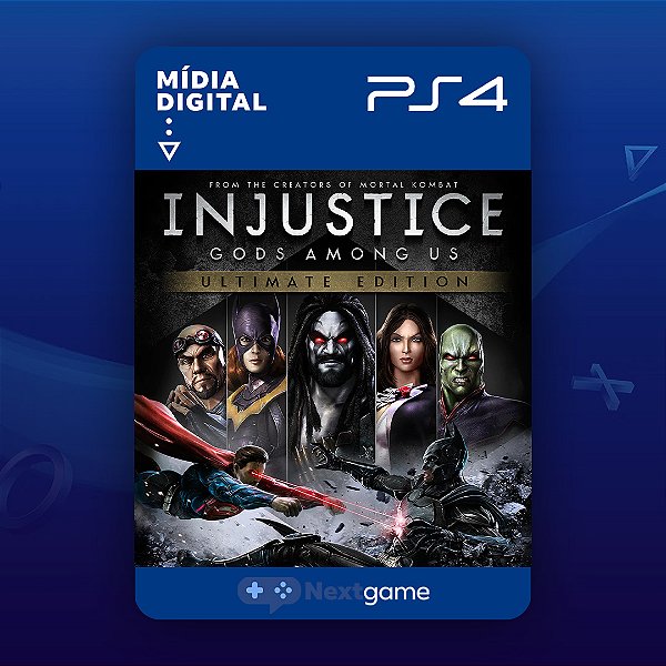 Injustice: Gods Among Us Ultimate Edition Para PS4 - Mídia Digital