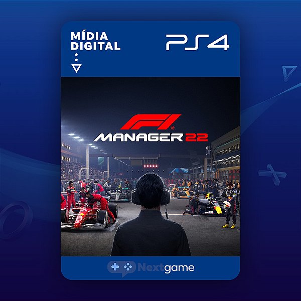 F1 Manager 2022 Para PS4 - Mídia Digital