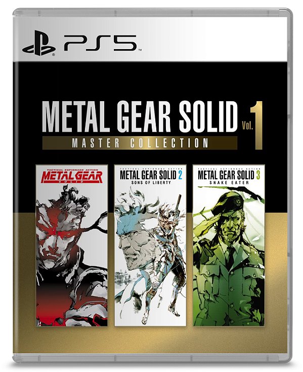 Metal Gear Solid: Master Collection Vol.1 Para PS5 - Mídia Digital