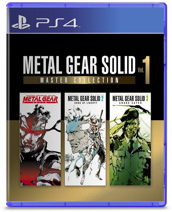 Metal Gear Solid: Master Collection Vol.1 Para PS4 - Mídia Digital