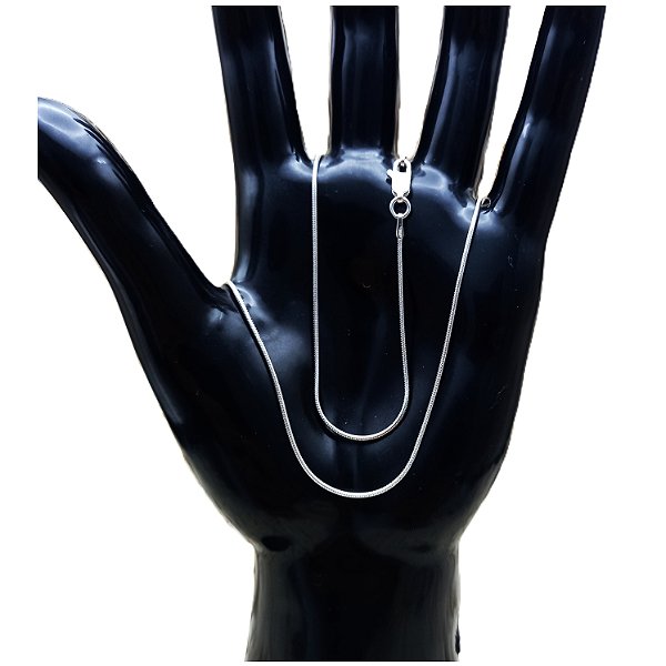 Corrente Rabo de Rato De Prata 925 45 cm X 1mm