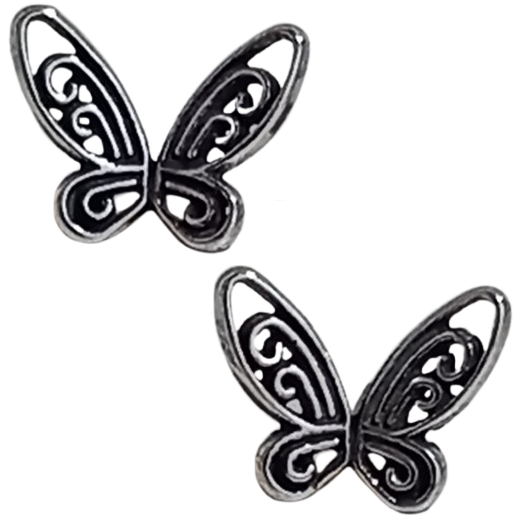 Brinco Borboleta Borboletinha de Prata 925 p