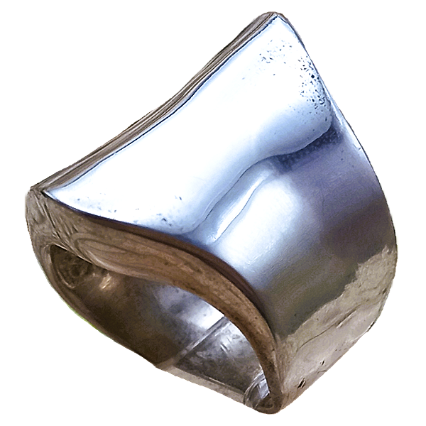 Anel de Prata 925 Tubarão No.15