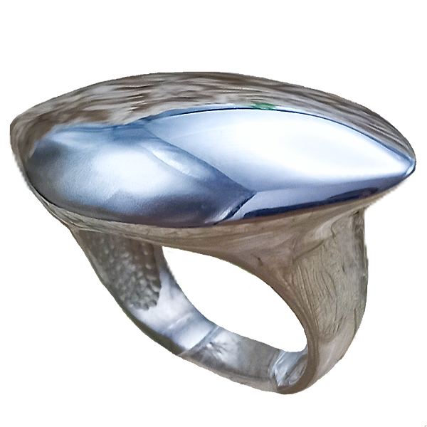 Anel de Prata 925 Tubarão No. 20