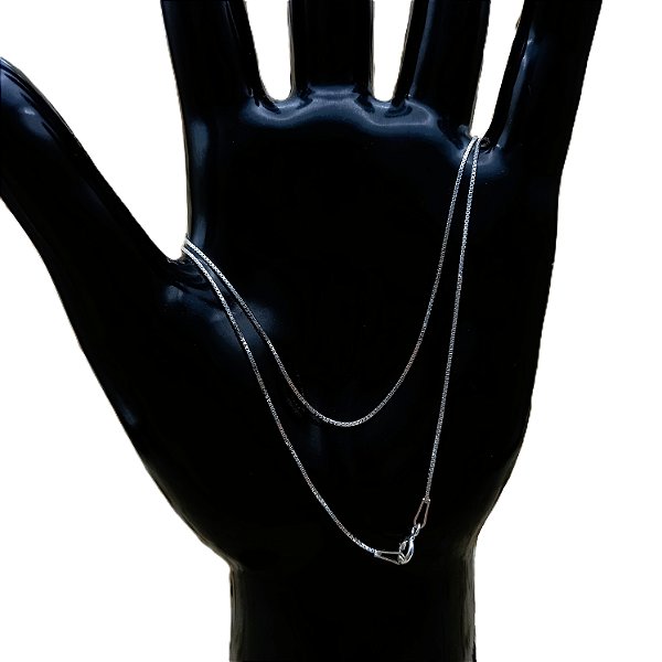 Corrente de Prata 925 Veneziana 45 cm