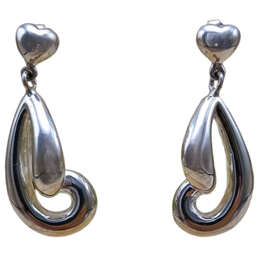 Par de Brincos de Prata 925 em Eletroformação