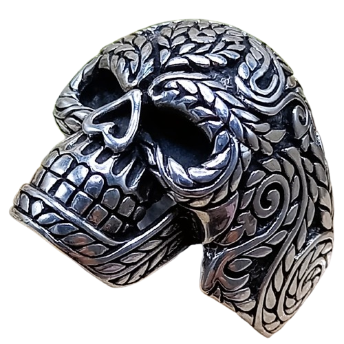 Anel de Prata 925 Caveira 13 g