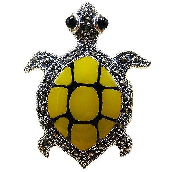 Anel de Prata 925 Tartaruga - Tartaruguinha Zoiuda