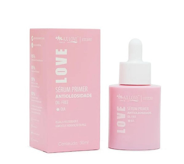 SERUM FACIAL PRIMER ANTIOLEOSIDADE 30ML MAX LOVE