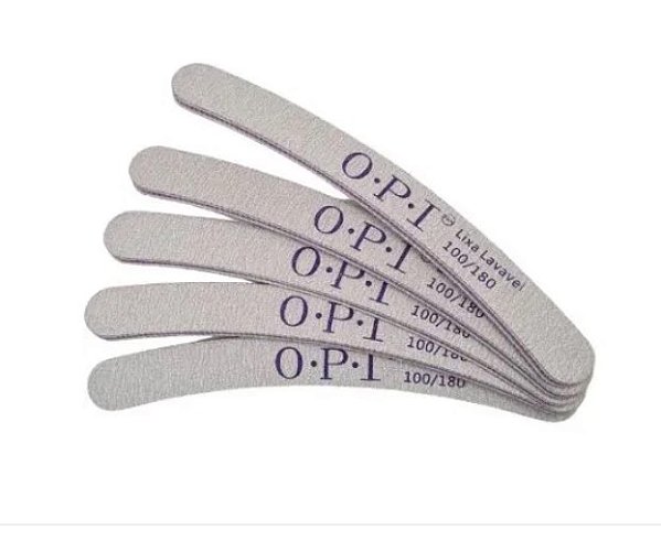 Lixa Banana O.P.I 100/180 Para Unhas em Gel - 1 unidade