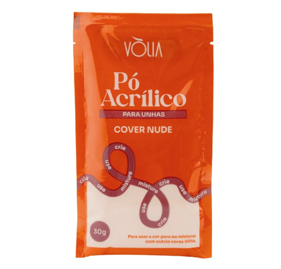 PÓ ACRILICO SACHÊ 30g COVER NUDE VÒLIA