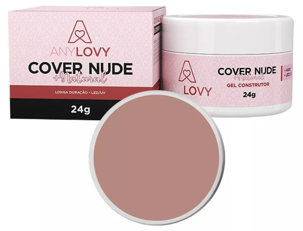 Gel Construtor Cover Nude + Natural 24g Any Lovy
