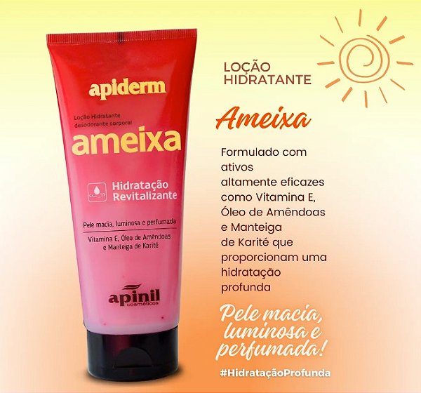 HIDRATANTE CORPORAL AMEIXA APINIL 190G