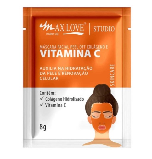 SACHE MASCARA FACIAL VITAMINA C MAX LOVE