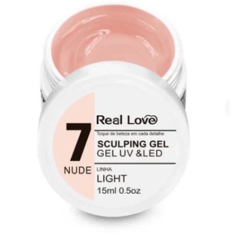 GEL CONSTRUTOR REAL LOVE 7 NUDE 15 ML