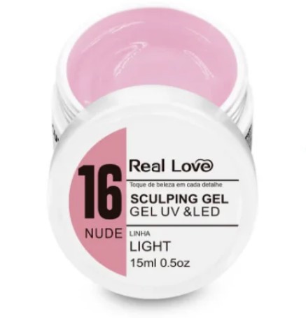 GEL CONSTRUTOR REAL LOVE 16 NUDE 15 ML