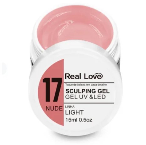 GEL CONSTRUTOR REAL LOVE 17 NUDE 15 ML