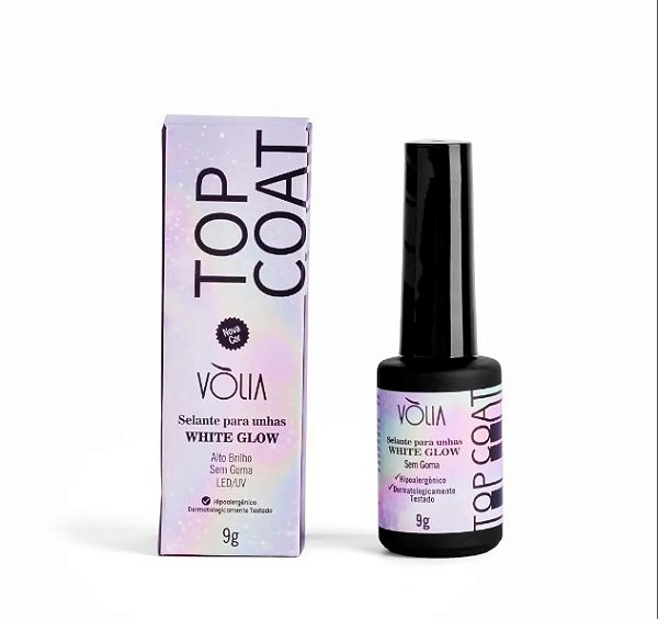 TOP COAT WHITE GLOW 9G VOLIA