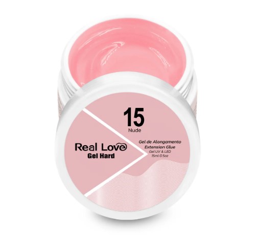 GEL HARD REAL LOVE 15 NUDE 15 ML