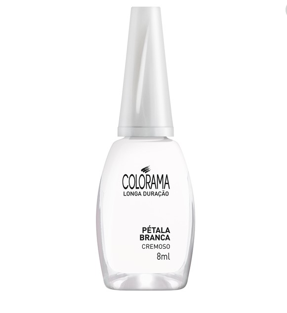 ESMALTE CREMOSO PETALA BRANCA COLORAMA