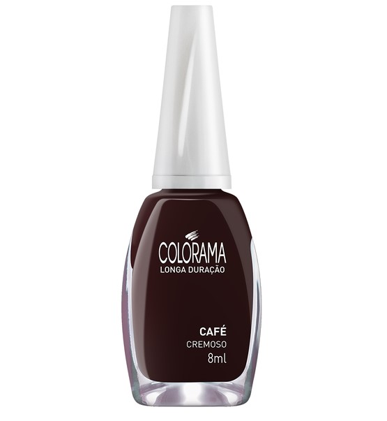 ESMALTE CREMOSO CAFÉ 8ML COLORAMA