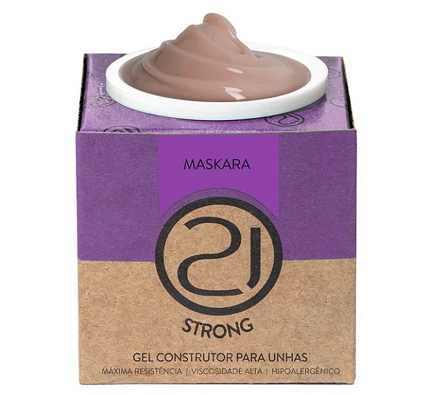 GEL CONSTRUTOR STRONG MASKARA 34G NAILS 21