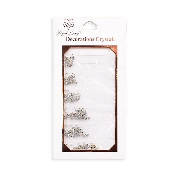 CARTELA DE STRASS FURTA COR PARA UNHA REAL LOVE
