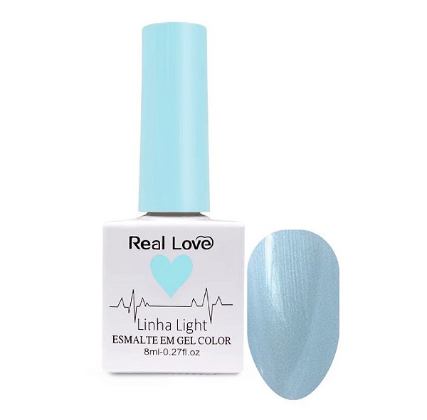 ESMALTE EM GEL 8ML LINHA LIGHT COR 192 REAL LOVE