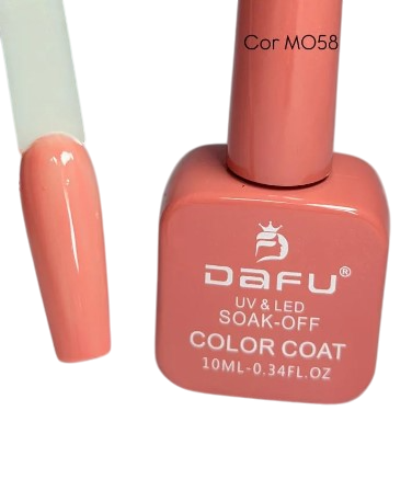 ESMALTE EM GEL QUADRADO COR M058 10ML DAFU