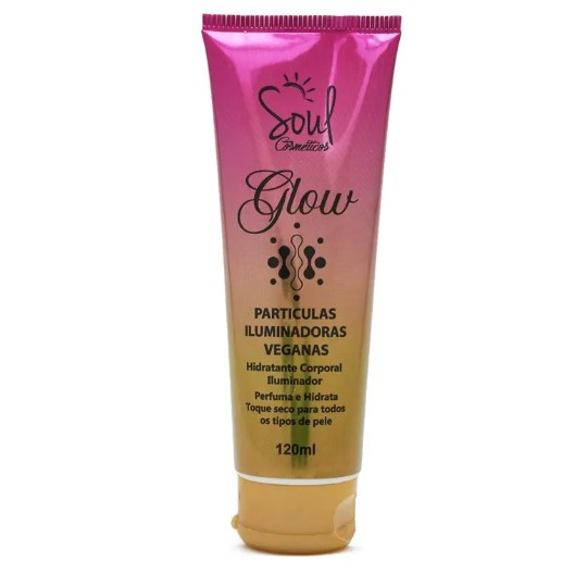 HIDRATANTE CORPORAL ILUMINADOR GLOW 120ML SOUL COSMETICOS