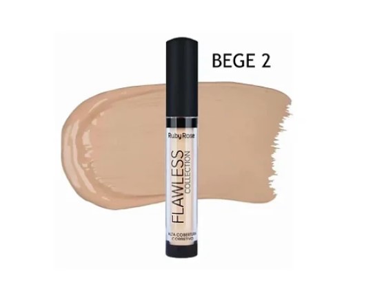 CORRETIVO LIQUIDO FLAWLESS BEGE 2 RUBY ROSE