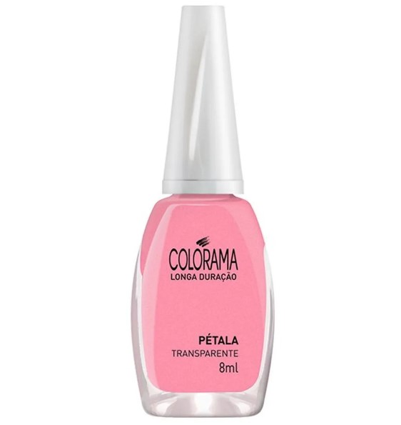 ESMALTE TRANSPARENTE PETALA 8ML COLORAMA