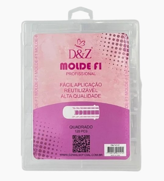 MOLDE F1 QUADRADO 120 PÇS D&Z