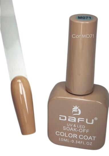 ESMALTE EM GEL QUADRADO COR M071 10ML DAFU