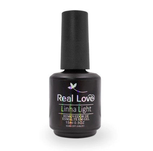 REMOVEDOR DE ESMALTE EM GEL REAL LOVE