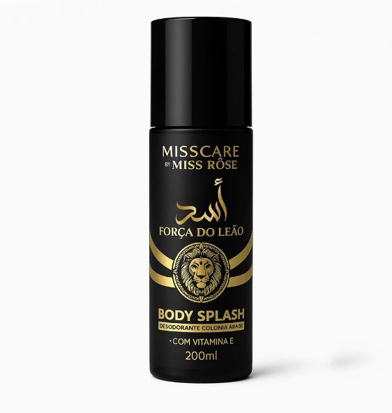 BODY SPLASH FORÇA DO LEAO 200ML MISS ROSE