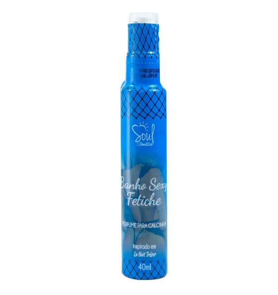 PERFUME PARA CALCINHA FETICHE 40ML SOUL COSMETICOS