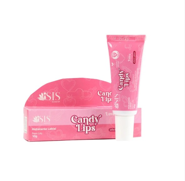 HIDRATANTE LABIAL CANDY LIPS CHICLETE ISIS MAKEUP