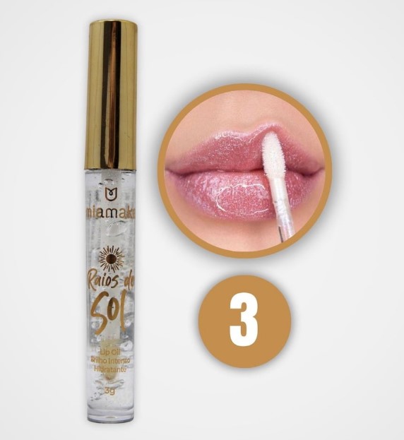 LIP OIL RAIOS DE SOL COR 03 MIAMAKE