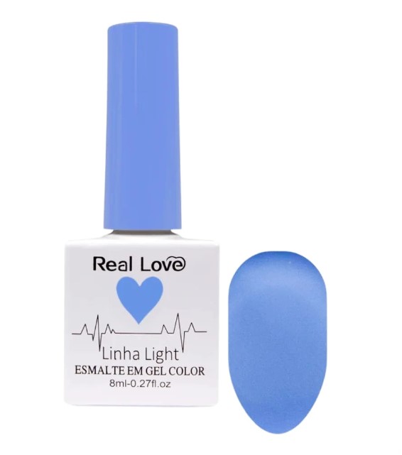 ESMALTE EM GEL 8ML LINHA LIGHT COR 167 REAL LOVE