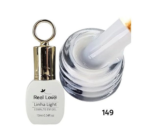 ESMALTE EM GEL 10ML ARGOLA COR 149 (RENDA) REAL LOVE